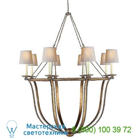 Chc 1577ai-np lancaster 8-light chandelier visual comfort, светильник