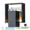 Hubbardton forge shadow box outdoor wall sconce (dark smoke/stand) - open box ob-302603-1056