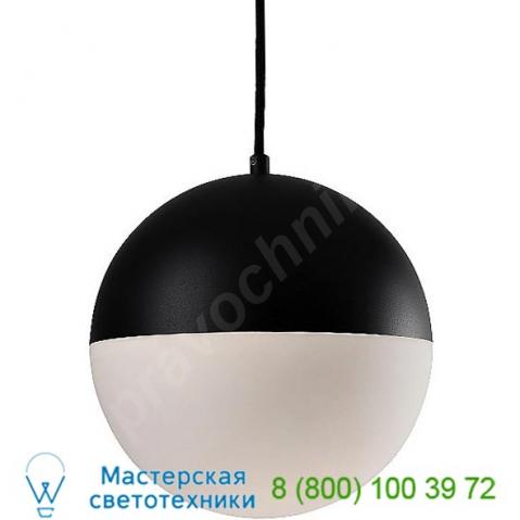 Monae led mini pendant light kuzco lighting pd11706-bk, светильник