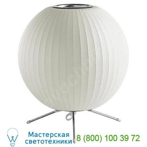 H761tsbns nelson bubble lamps nelson ball tripod lamp, настольная лампа