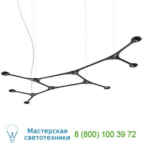 Tokio carbon 8 foot linear suspension light, светильник