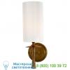 Drunmore wall sconce with glass shade arn 2018bz/cg-wg visual comfort, настенный светильник