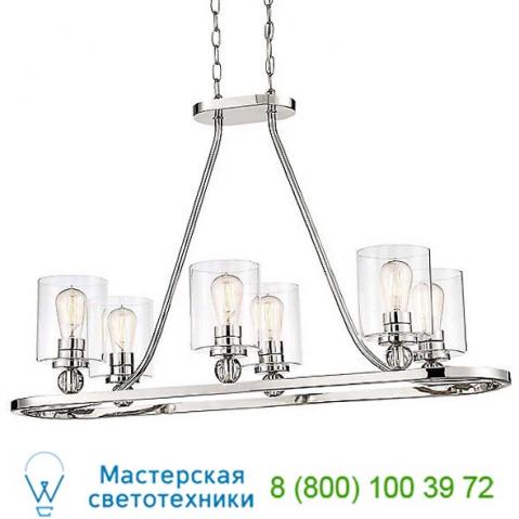 Minka-lavery studio 5 6-light linear suspension light 3076-416, светильник