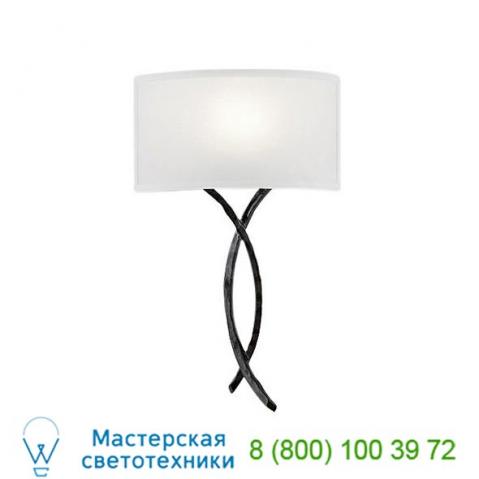 Ironwood twist linen wall sconce csb0032-0c-gm-sh-e2 hammerton studio, настенный светильник