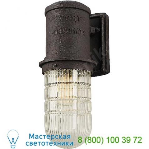 Dock street clear glass wall sconce (large) - open box ob-b4342 troy lighting, опенбокс