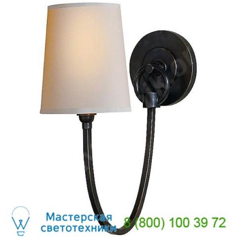 Visual comfort reed wall sconce tob 2125an-np, настенный светильник