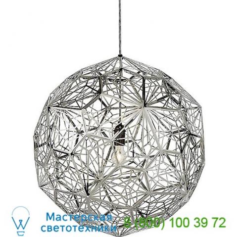 Tom dixon etw01sul etch web pendant light, светильник
