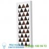 Jefdesigns triangle 1 plank led wall sconce jd_triangle1_ebony_tablet, настенный светильник