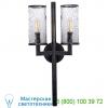 Kw 2201ab-crg visual comfort liaison double wall sconce, настенный светильник бра