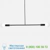 Barbell pendant light andrew neyer bl-blk-6, светильник