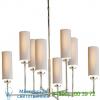 Visual comfort ziyi chandelier tob 5016bz-np, светильник