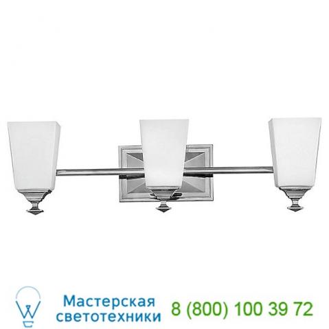 56673pn baldwin 3 light bath light hinkley lighting, светильник для ванной