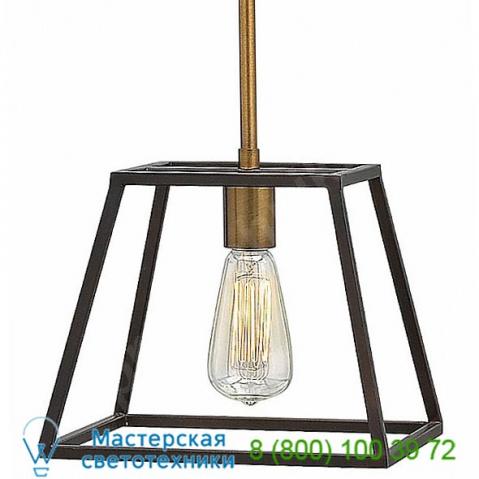 Fulton mini pendant light 3337bz hinkley lighting, светильник