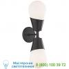 H101102-agb cora double wall sconce mitzi - hudson valley lighting, настенный светильник бра