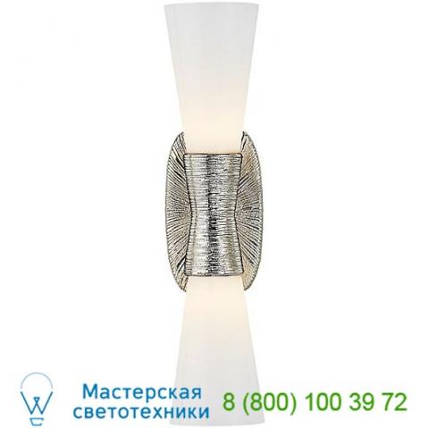 Visual comfort utopia double wall sconce kw 2047ai-wg, настенный светильник
