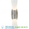 Visual comfort utopia double wall sconce kw 2047ai-wg, настенный светильник