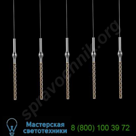 Rain rectangle cluster led pendant light sonneman lighting 2937. 01, светильник