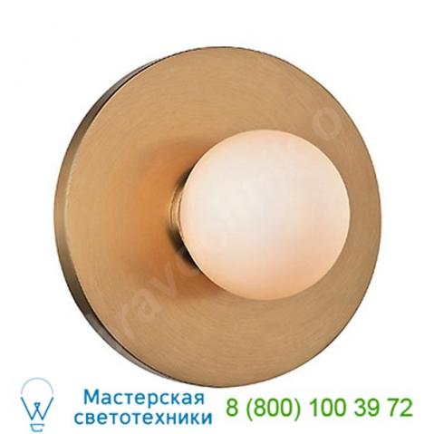 Hudson valley lighting taft 1 light led wall sconce 7000-agb, бра