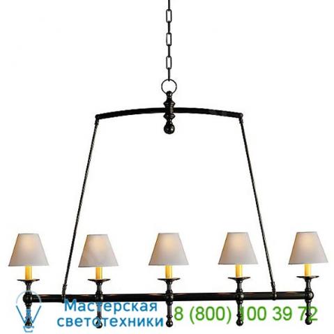 Sl 5811an-np classic linear suspension visual comfort, светильник