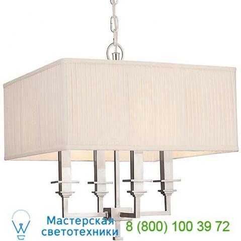 Hudson valley lighting 244-agb berwick 4 light chandelier, светильник