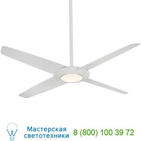 F739l-bn minka aire fans pancake xl ceiling fan, светильник
