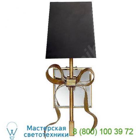 Ellery bow wall sconce ks 2008pn-l visual comfort, настенный светильник