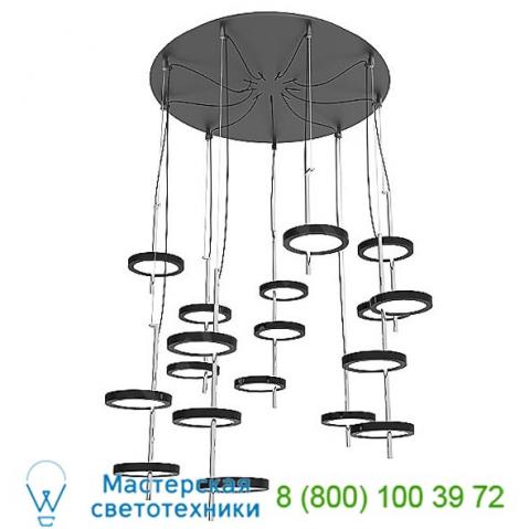 Marset a647-197 nenufar pre-set 9 led multipoint pendant, светильник