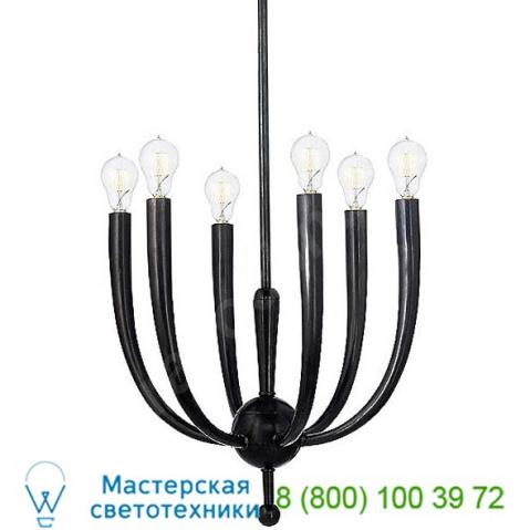 Visual comfort horn 6-light chandelier s 5395bz, светильник
