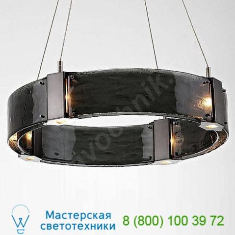 Chb0042-24-fb-bg-ca1-l1 parallel ring led chandelier hammerton studio, светильник