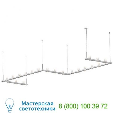 20qkz46b sonneman lighting intervals zig-zag led pendant light, светильник
