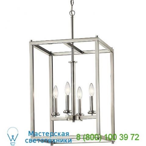 Crosby foyer pendant light 43998ni kichler, светильник