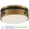 Visual comfort tob 4062an-wg hicks led flush mount ceiling light, светильник
