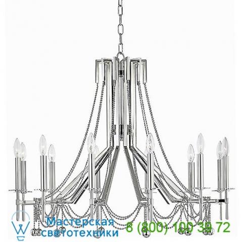 Hudson valley lighting 5236-pn zariah chandelier, светильник