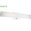 Vl6020-ch kuzco lighting vl60 led vanity light, светильник для ванной