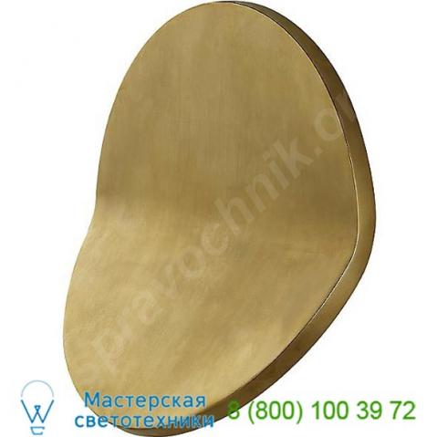 Bend round wall light pb 2055mbk visual comfort, настенный светильник