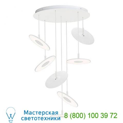 Circ chan 12/3 wht circa multipoint pendant pablo designs, светильник