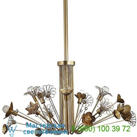 Visual comfort ks 5119bsl keaton bouquet chandelier, светильник