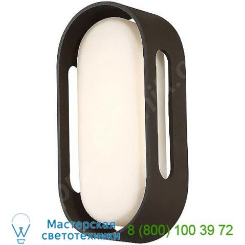 P1281-286-l george kovacs floating oval led outdoor wall sconce, уличный настенный светильник