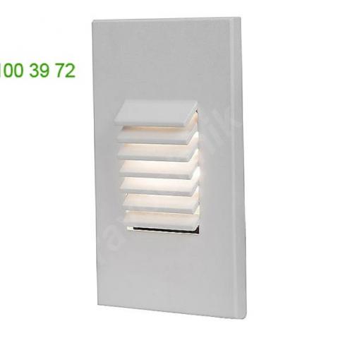 Wl-led220-am-bk wac lighting vertical louvered led step and wall light, уличный светодиодный