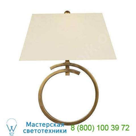 Chd 2401ab-pl visual comfort launceton ring wall light, настенный светильник