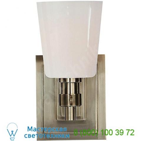 Bryant bath wall sconce tob 2152an-wg visual comfort, бра