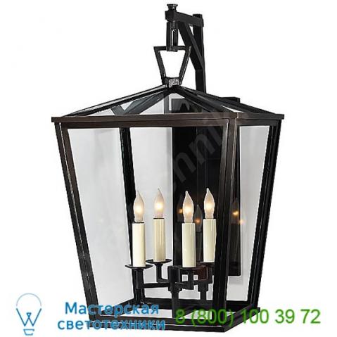 Darlana outdoor wall bracket lantern cho 2085bz visual comfort, бра