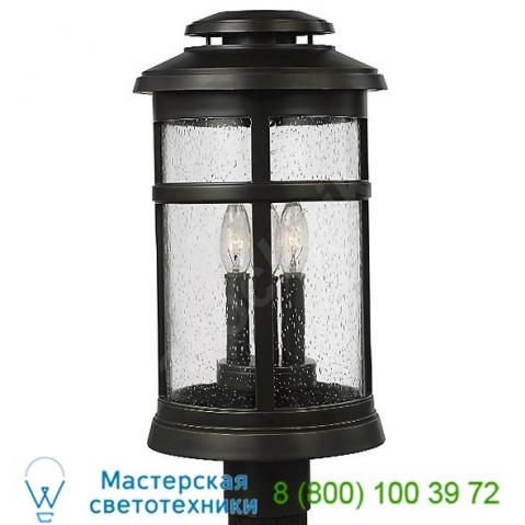 Feiss newport outdoor post light ol14307anbz, светильник