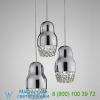 Axo light fedora cluster pendant light usfedor3brbcgu1, подвесной светильник