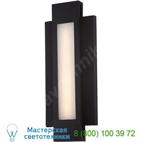 Insert led outdoor wall sconce (large) - open box return george kovacs ob-p1231-286-l, опенбокс