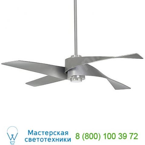 Minka aire fans artemis iv ceiling fan f903l-bn/sl, светильник