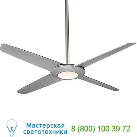 Pancake xl ceiling fan minka aire fans f739l-bn, светильник