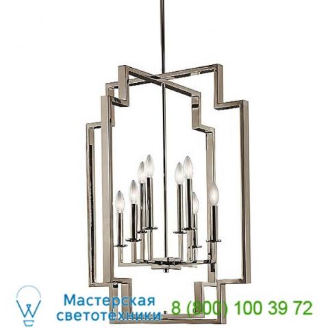 Downtown deco pendant light 43964pn kichler, светильник