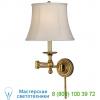 Sl 2800an-s classic swing arm wall sconce visual comfort, бра