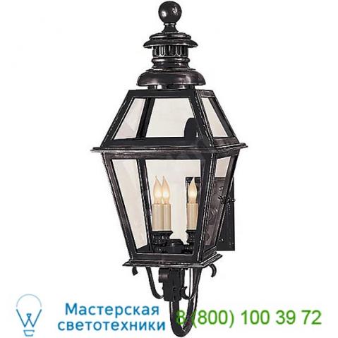Cho 2111bz chelsea outdoor wall lantern visual comfort, бра